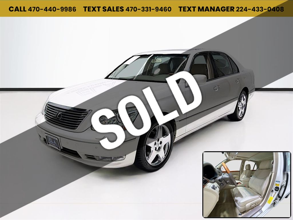 2005 Lexus LS 430 ULTRA LUXURY PACKAGE! 18INCH CHROME WHEELS! CLEAN! - 23019997 - 0