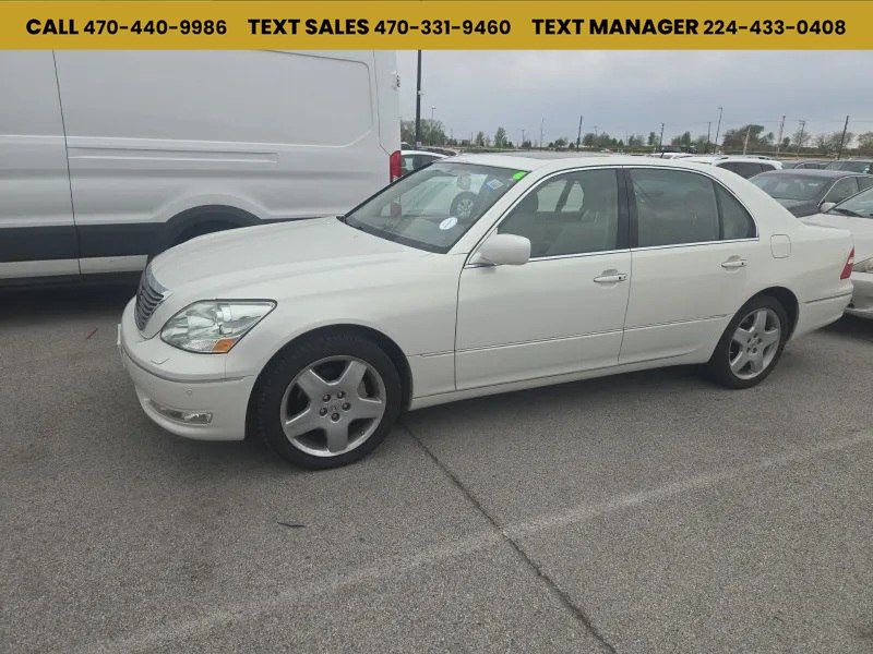 2005 Lexus LS 430 ULTRA LUXURY PACKAGE! 18INCH CHROME WHEELS! CLEAN! - 23019997 - 0