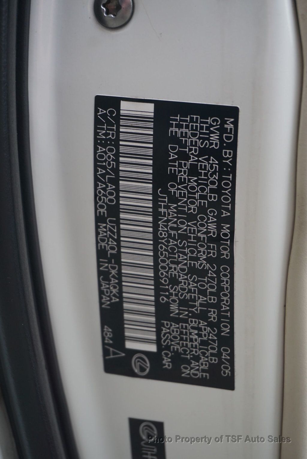 2005 Lexus SC 430 2dr Convertible - 23007513 - 44