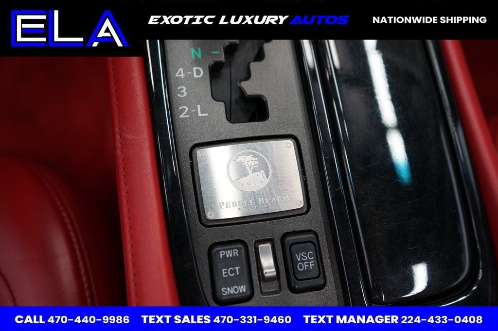 2005 Lexus SC 430 PEBBLE BEACH EDITION! THE CLEANEST ONE IN UNITED STATES! GEM! - 22650776 - 36