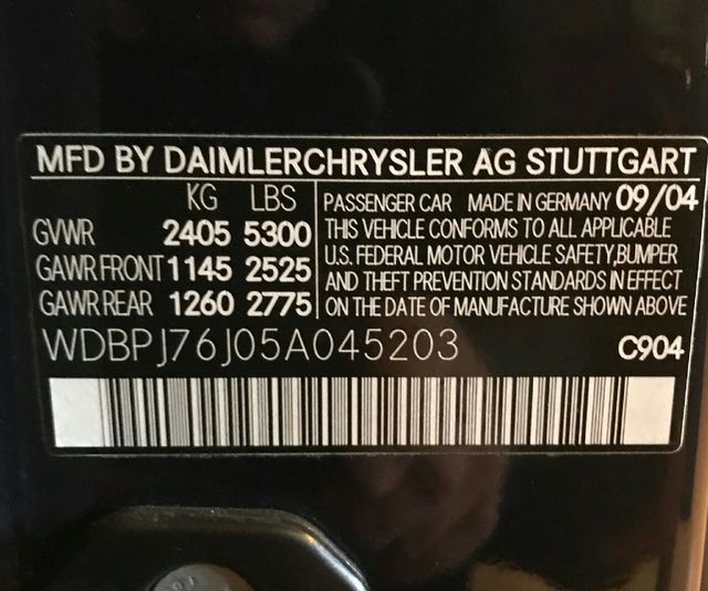 2005 Mercedes-Benz CL-Class CL600 2dr Coupe 5.5L - 17470479 - 91