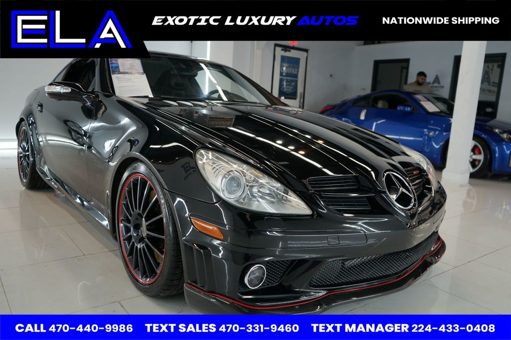 2005 Mercedes-Benz SLK CARBON UPGRADES ! WOW UNIT! CLEAN! RARE! HARDTOP WORKS! 5.4L AMG - 22766043 - 16