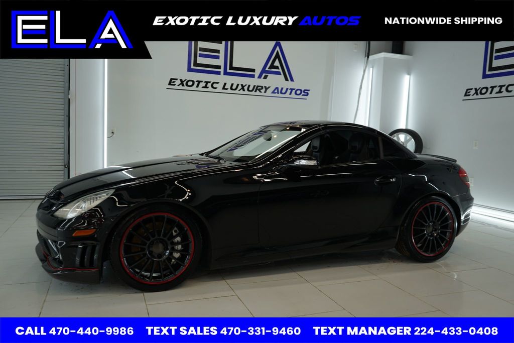 2005 Mercedes-Benz SLK CARBON UPGRADES ! WOW UNIT! CLEAN! RARE! HARDTOP WORKS! 5.4L AMG - 22766043 - 3