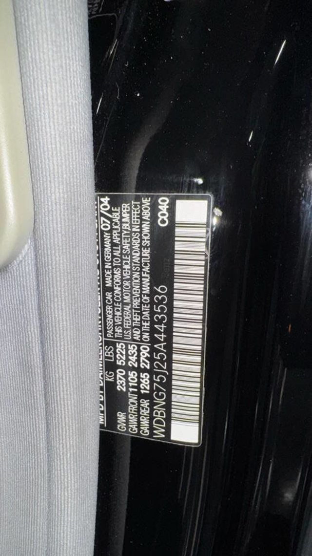 2005 Mercedes-Benz S-Class S 500 4dr Sedan - 22630961 - 40