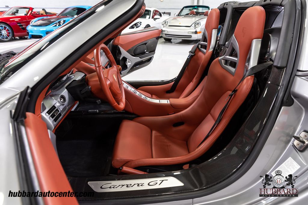 2005 Porsche Carrera GT XT Bucket Seats - Terracotta Interior - 22100202 - 55