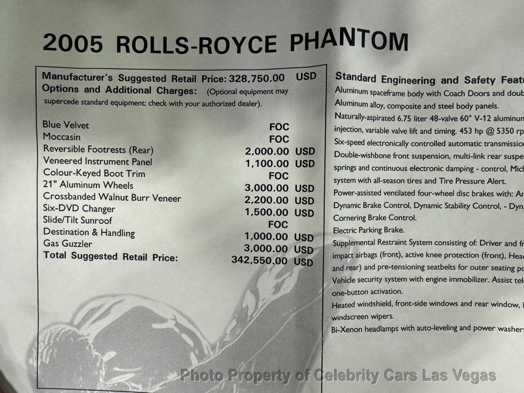 2005 Rolls-Royce Phantom 4dr Sedan - 22400221 - 8