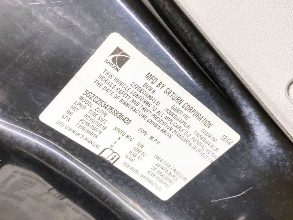 2005 Saturn Vue 4dr FWD Automatic V6 - 22896143 - 52