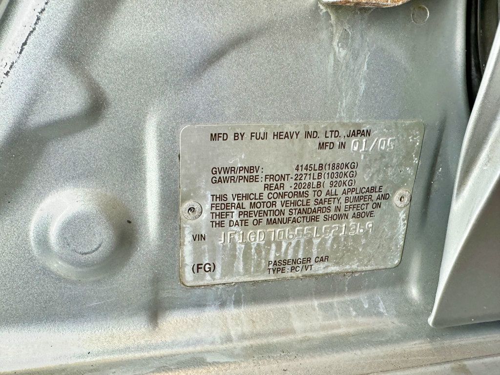 2005 Subaru Impreza WRX STI  - 23019796 - 38