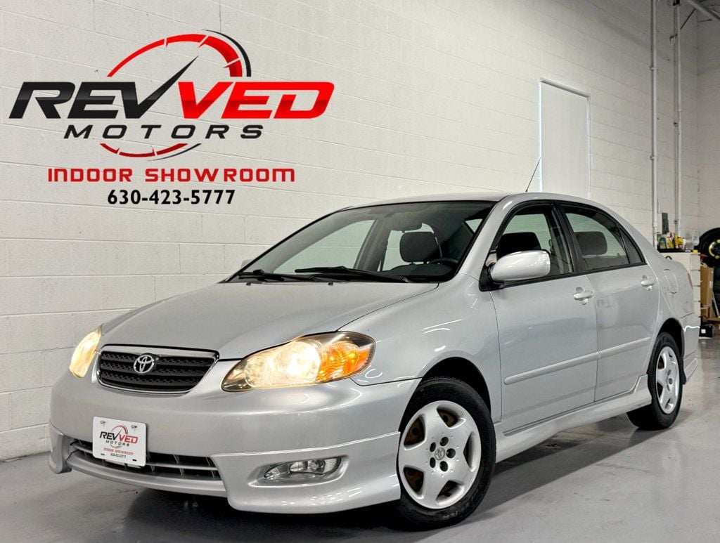 2005 Toyota Corolla 4dr Sedan S Automatic - 22668941 - 0