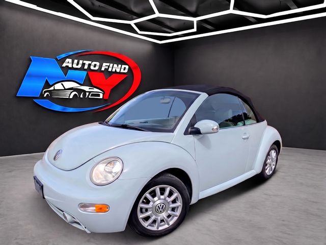 2005 Volkswagen New Beetle Convertible CLEAN CARFAX, GLS, CONVERTIBLE, HEATED SEATS, LEATHER PKG - 23006915 - 0