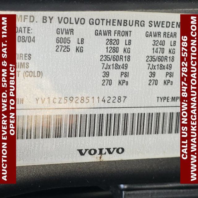 2005 Volvo XC90 4dr 2.5L Turbo AWD w/Sunroof/3rd - 22898503 - 10