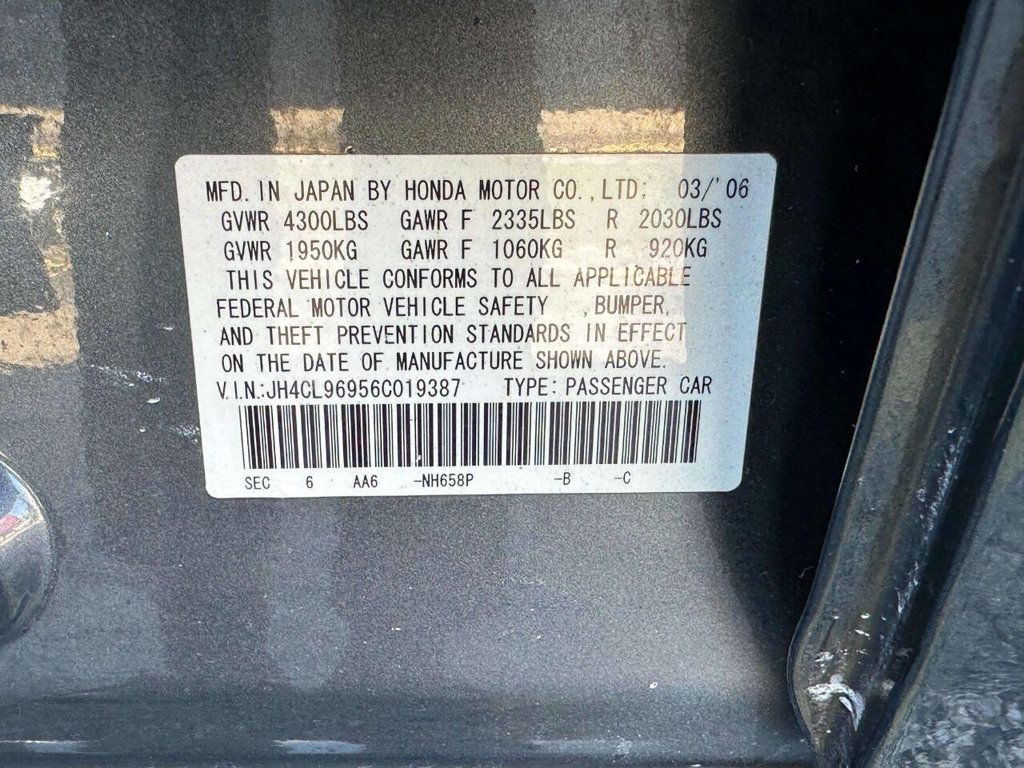 2006 Acura TSX 4dr Sedan Automatic Navi - 22945848 - 26