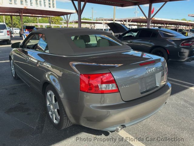 2006 Audi A4 Cabriolet 1.8T Premium - 22953446 - 2