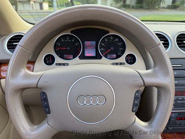 2006 Audi A4 Cabriolet Convertible 1.8T Premium - 22953446 - 20