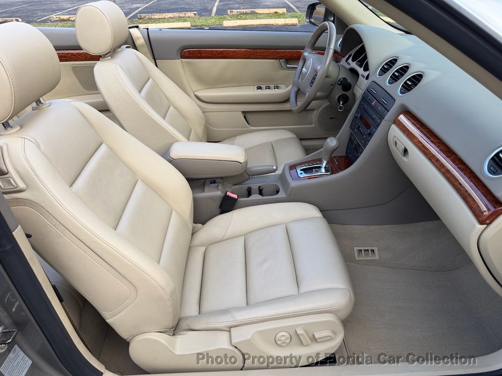 2006 Audi A4 Cabriolet Convertible 1.8T Premium - 22953446 - 7