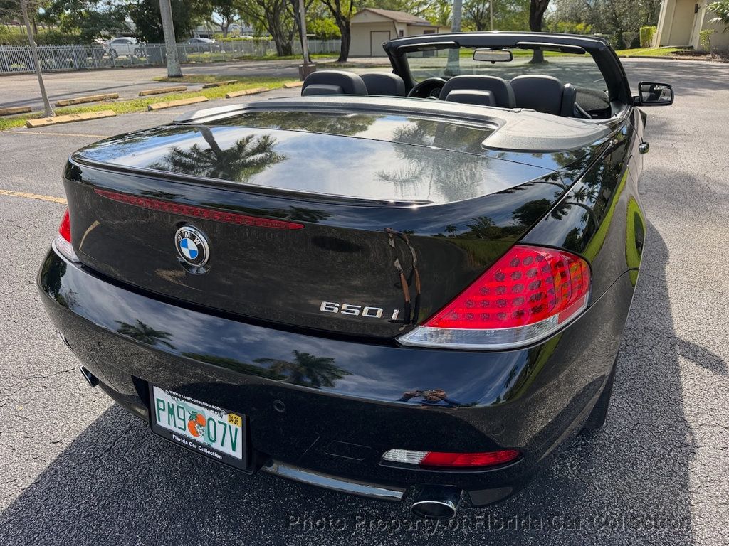 2006 BMW 6 Series 650Ci Convertible Sport Package Automatic - 22950753 - 17
