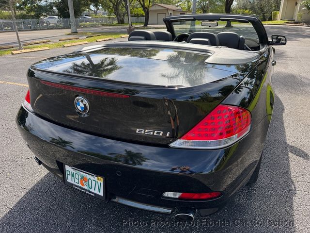 2006 BMW 6 Series 650Ci Convertible Sport Package Automatic - 22950753 - 17