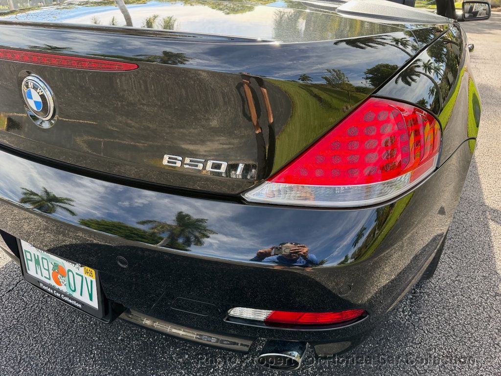 2006 BMW 6 Series 650Ci Convertible Sport Package Automatic - 22950753 - 21