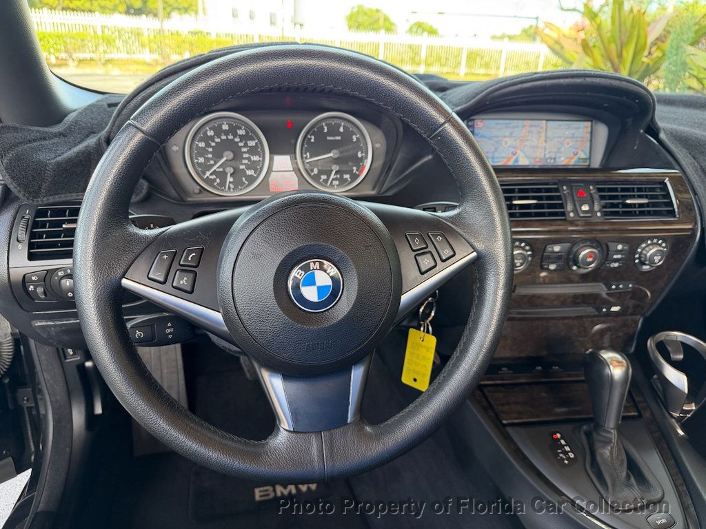 2006 BMW 6 Series 650Ci Convertible Sport Package Automatic - 22950753 - 54
