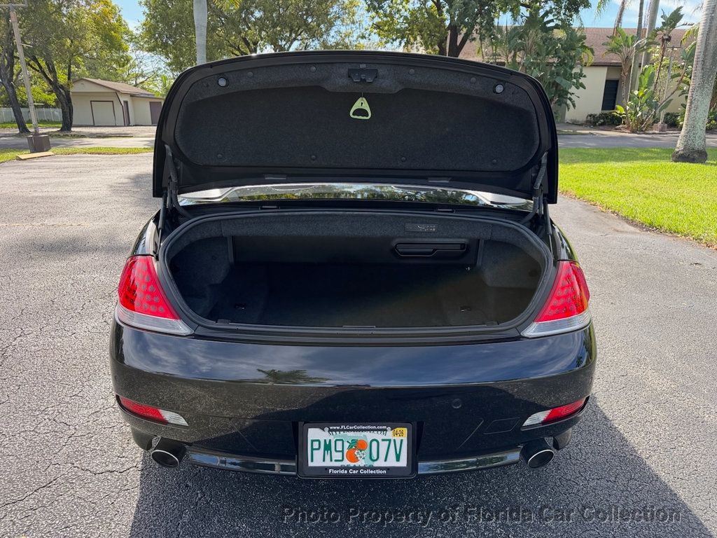 2006 BMW 6 Series 650Ci Convertible Sport Package Automatic - 22950753 - 86