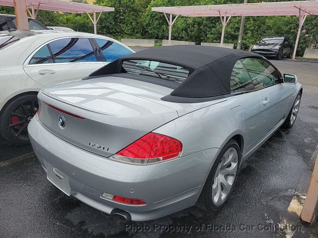 2006 BMW 6 Series 650Ci Convertible Sport Premium - 22648494 - 3