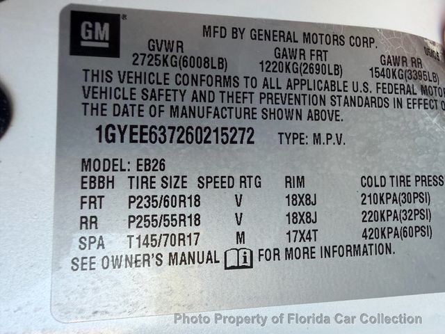 2006 Cadillac SRX Luxury Package 3.6L - 22964917 - 85