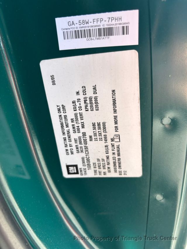 2006 Chevrolet C6500 NON CDL JUST 31k MILES! CAT DIESEL! PRE EMISSION! NO DPF AND NO DEF FLUID! ALLISON AUTO! - 22989175 - 63