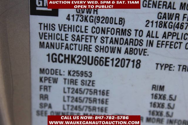 2006 Chevrolet Silverado 2500HD LS 4dr Extended Cab 4WD LB - 22940446 - 9