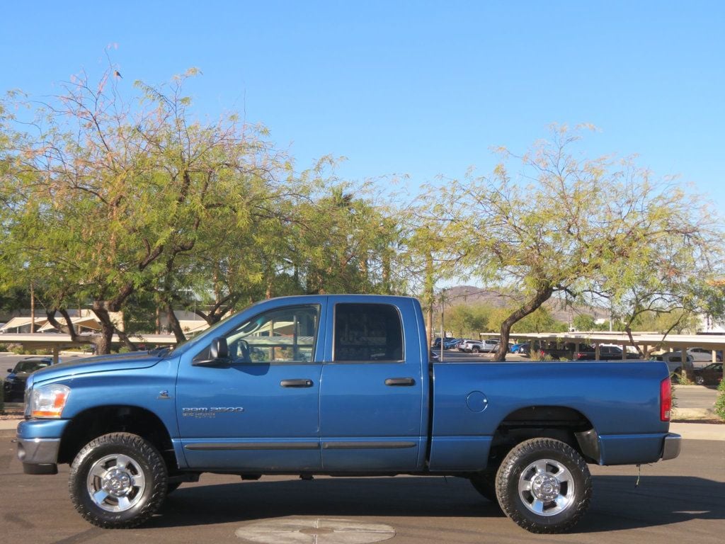 2006 Dodge Ram 2500 4X4 5.9 CUMMINS DIESEL QUADCAB EXTAR CLEAN 2OWNER 4X4 CUMMINS  - 22725758 - 1