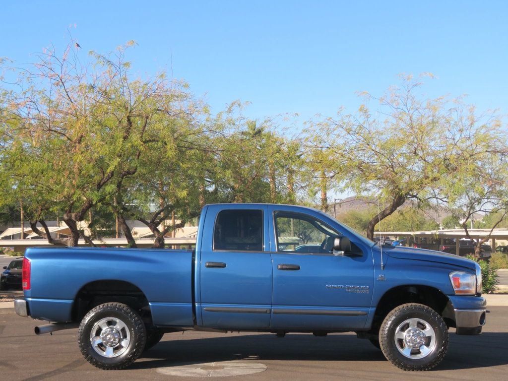 2006 Dodge Ram 2500 4X4 5.9 CUMMINS DIESEL QUADCAB EXTAR CLEAN 2OWNER 4X4 CUMMINS  - 22725758 - 2