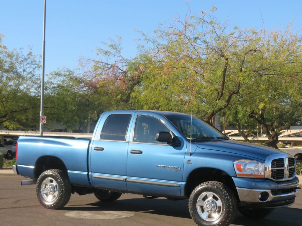 2006 Dodge Ram 2500 4X4 5.9 CUMMINS DIESEL QUADCAB EXTAR CLEAN 2OWNER 4X4 CUMMINS  - 22725758 - 3