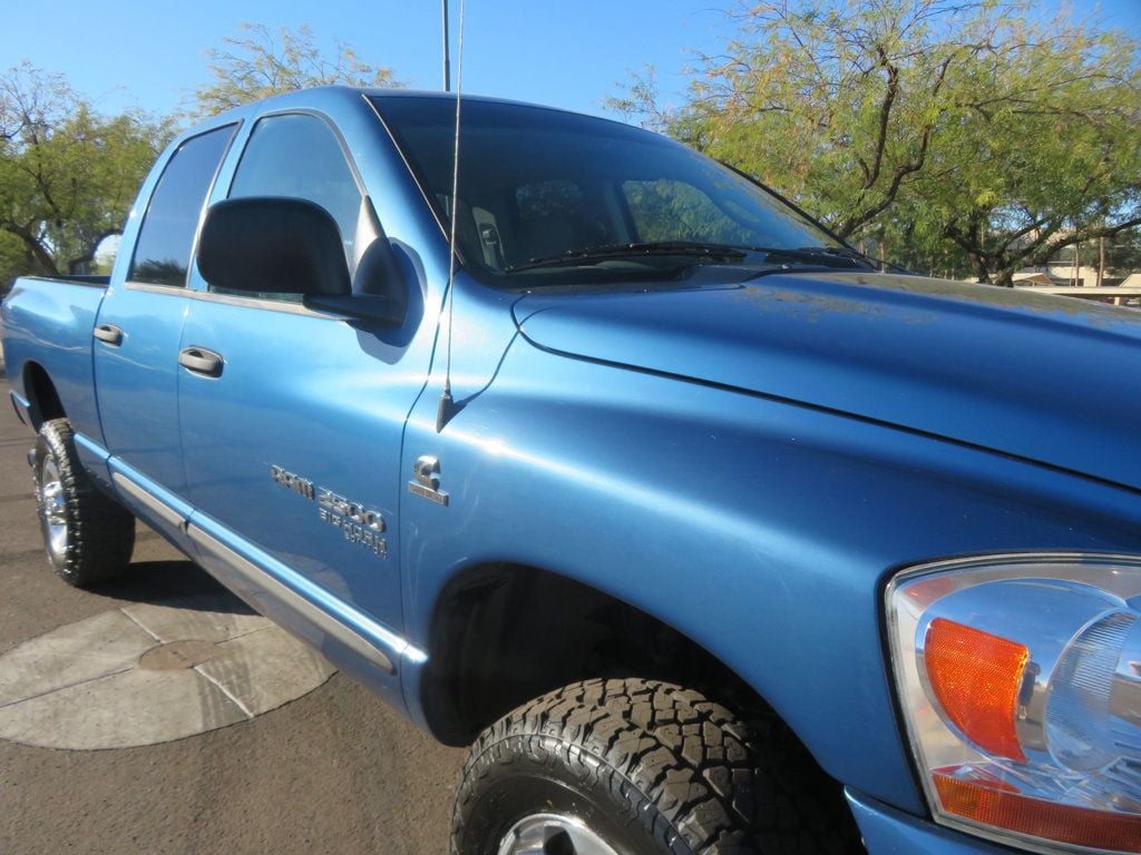 2006 Dodge Ram 2500 4X4 5.9 CUMMINS DIESEL QUADCAB EXTAR CLEAN 2OWNER 4X4 CUMMINS  - 22725758 - 8