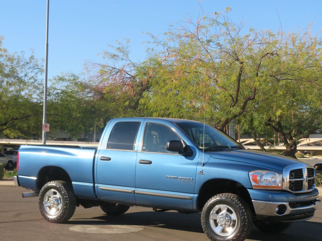 2006 Dodge Ram 2500 4X4 5.9 CUMMINS DIESEL QUADCAB EXTRA CLEAN 2OWNER 4X4 CUMMINS  - 22725758 - 3