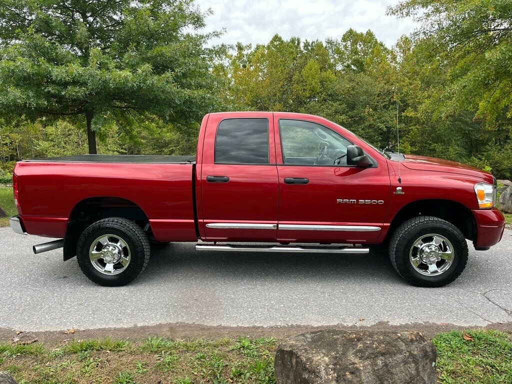 2006 Dodge Ram 3500 Quad Cab Short Bed 4x4 Laramie 1-Ton Single Rear Wheel SRW 5.9L  - 22544319 - 2