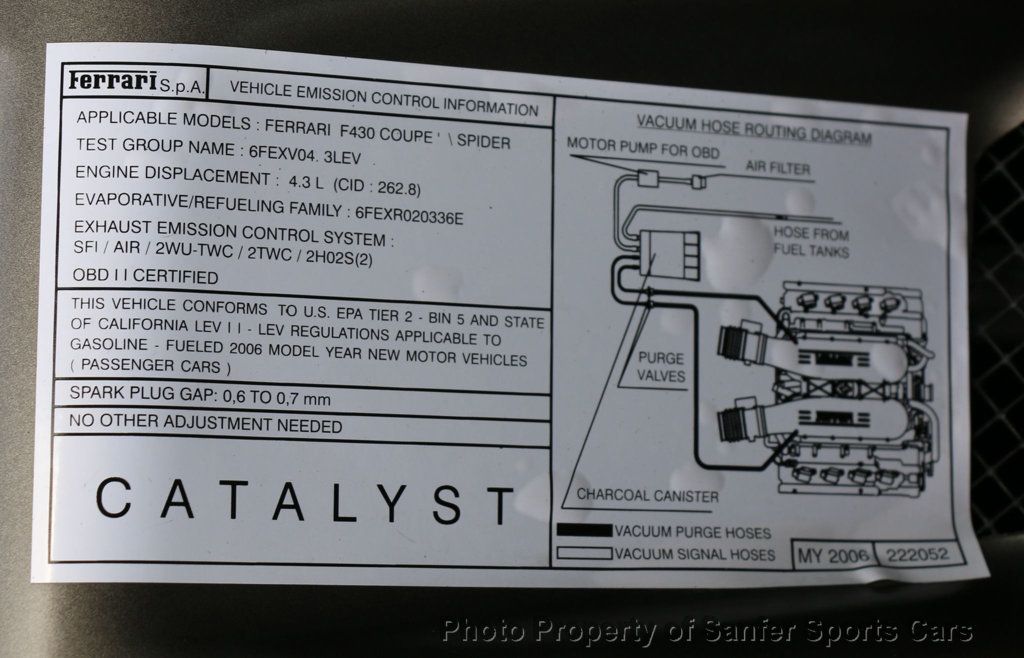 2006 Ferrari 430 2dr Convertible Spider - 22897879 - 47