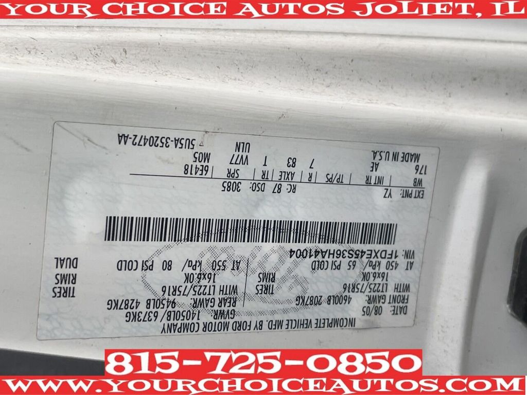 2006 Ford E-Series Chassis E 450 SD 2dr Commercial/Cutaway/Chassis 158 176 in. WB - 21699165 - 12