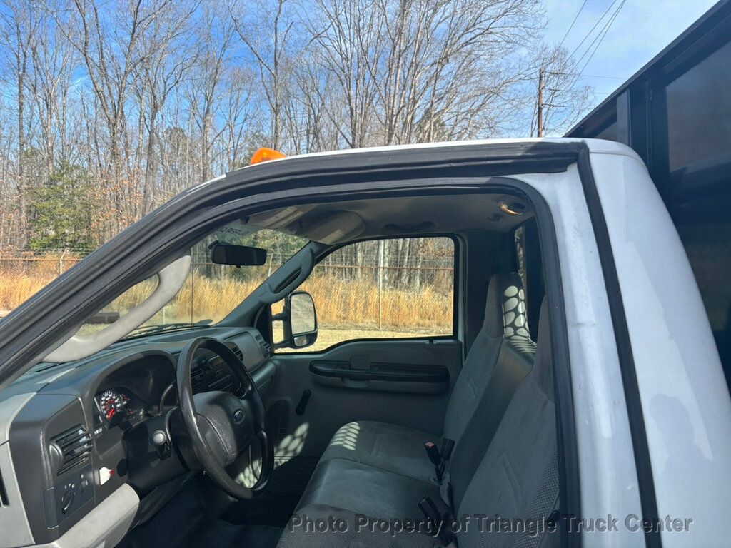 2006 Ford F350HD 12 FT FLATBED JUST 22k MILES! ONE OWNER VA TRUCK! PRE-EMISSION NO DPF & NO DEF! - 22928966 - 12