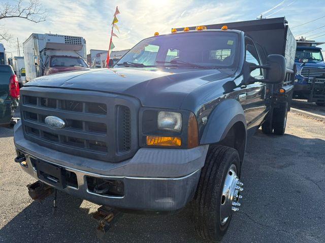 2006 Ford F450 SD CREW CAB MASON  DUMP TRUCK 4X4 LOW MILEAGE - 21934389 - 0