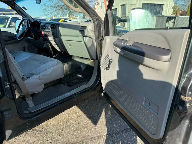 2006 Ford F450 SD CREW CAB MASON  DUMP TRUCK 4X4 LOW MILEAGE - 21934389 - 10