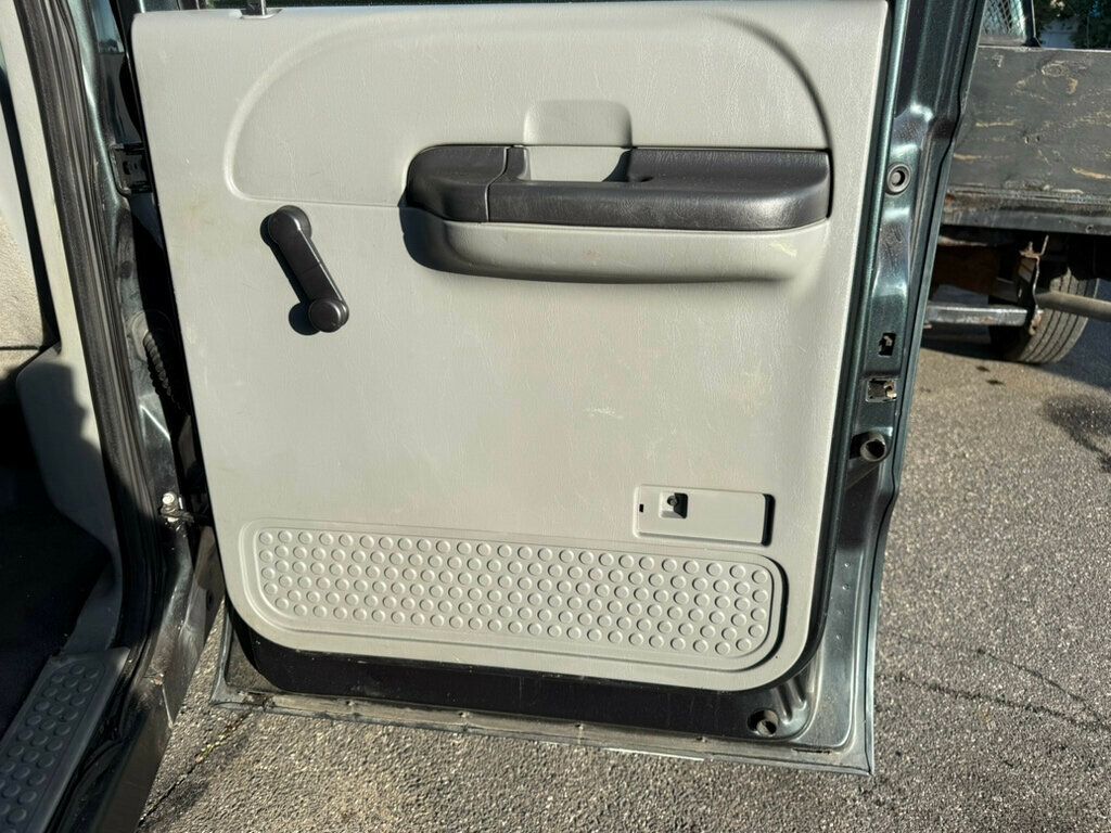 2006 Ford F450 SD CREW CAB MASON  DUMP TRUCK 4X4 LOW MILEAGE - 21934389 - 15