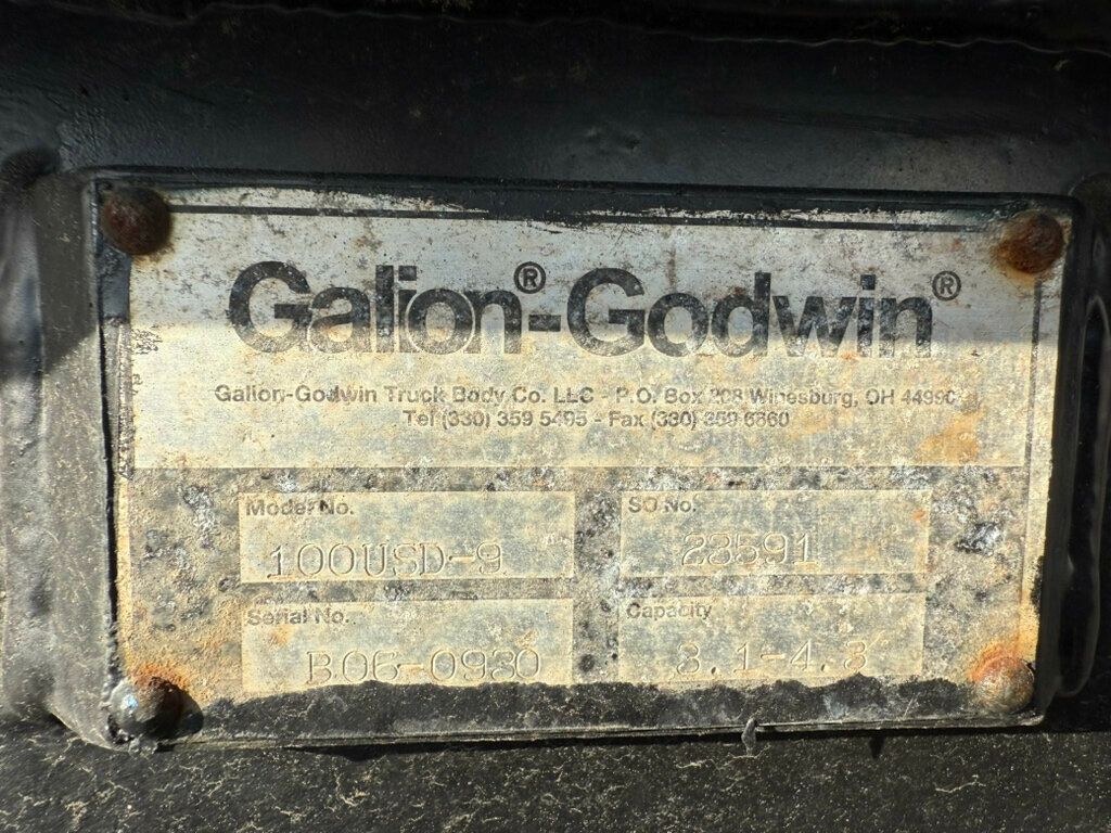 2006 Ford F450 SD CREW CAB MASON  DUMP TRUCK 4X4 LOW MILEAGE - 21934389 - 19