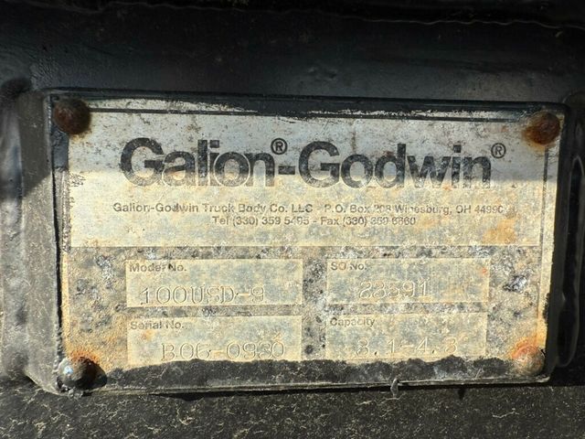 2006 Ford F450 SD CREW CAB MASON  DUMP TRUCK 4X4 LOW MILEAGE - 21934389 - 19