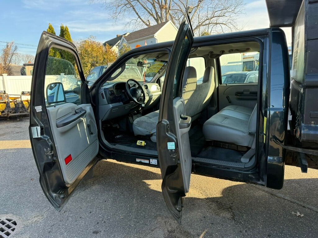 2006 Ford F450 SD CREW CAB MASON  DUMP TRUCK 4X4 LOW MILEAGE - 21934389 - 20