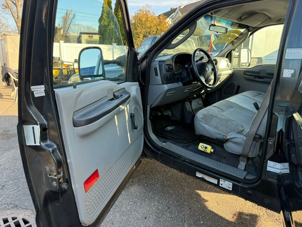 2006 Ford F450 SD CREW CAB MASON  DUMP TRUCK 4X4 LOW MILEAGE - 21934389 - 21