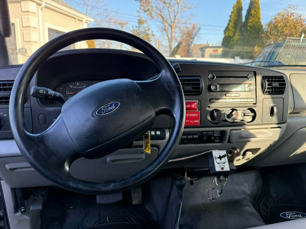 2006 Ford F450 SD CREW CAB MASON  DUMP TRUCK 4X4 LOW MILEAGE - 21934389 - 28