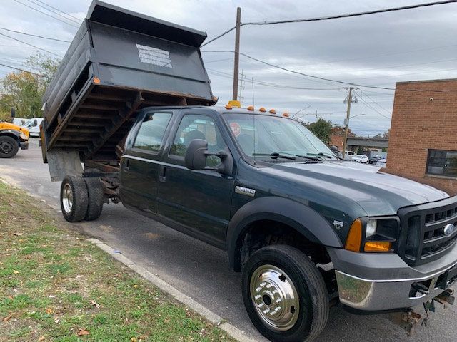 2006 Ford F450 SD CREW CAB MASON  DUMP TRUCK 4X4 WITH PLOW LOW MILES - 21934389 - 10