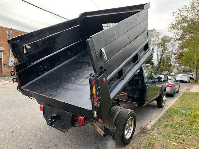 2006 Ford F450 SD CREW CAB MASON  DUMP TRUCK 4X4 WITH PLOW LOW MILES - 21934389 - 13