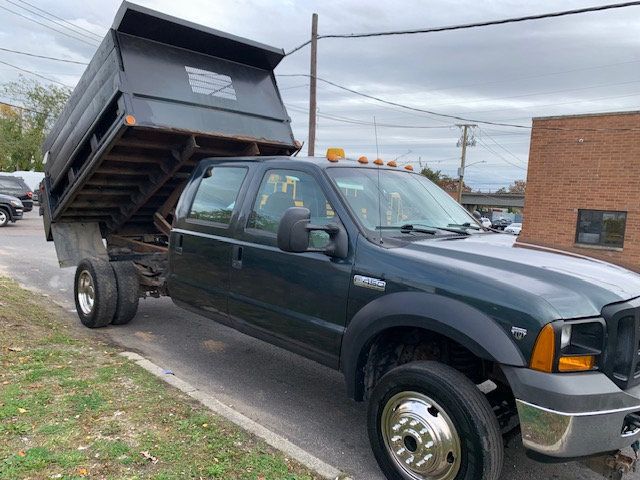2006 Ford F450 SD CREW CAB MASON  DUMP TRUCK 4X4 WITH PLOW LOW MILES - 21934389 - 8