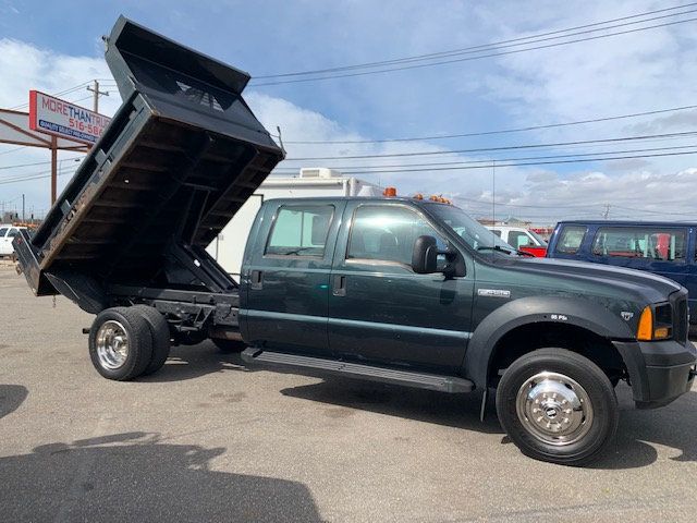 2006 Ford F450 SD CREW CAB MASON DUMP TRUCK 48000 ORIGINAL MILES - 21729868 - 0