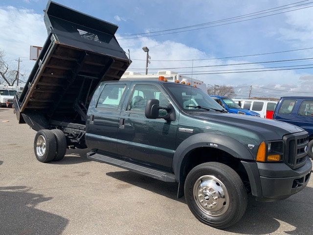 2006 Ford F450 SD CREW CAB MASON DUMP TRUCK 48000 ORIGINAL MILES - 21729868 - 1